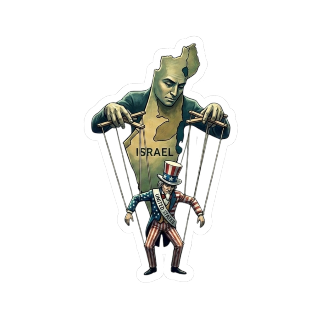 Strings Attached | Kiss-Cut Sticker — AttitudeShirts
