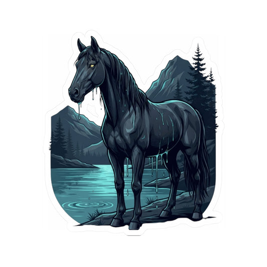 "Kelpie (Scottish Folklore)" Sticker — Main