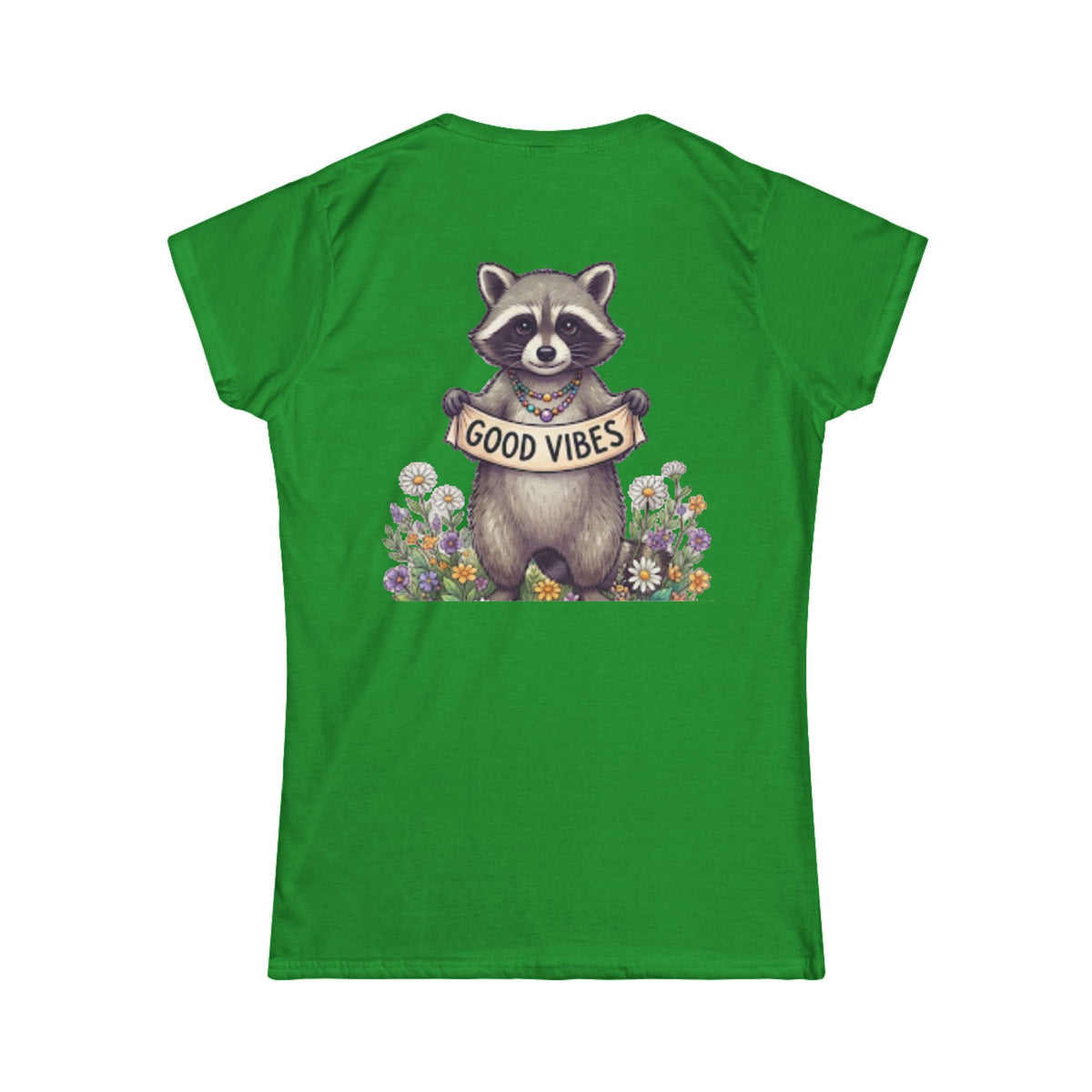 "Hippy Raccoon" Women's Tee