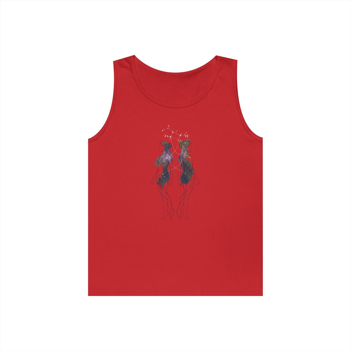 "Gemini The Celestial Twins" Tank Top