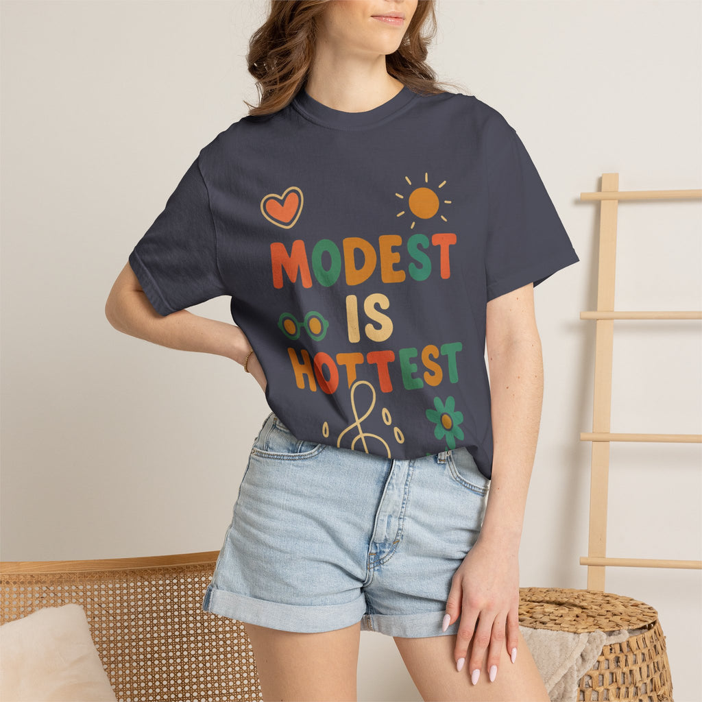 "Modest is Hottest" Unisex Garment-Dyed T-shirt