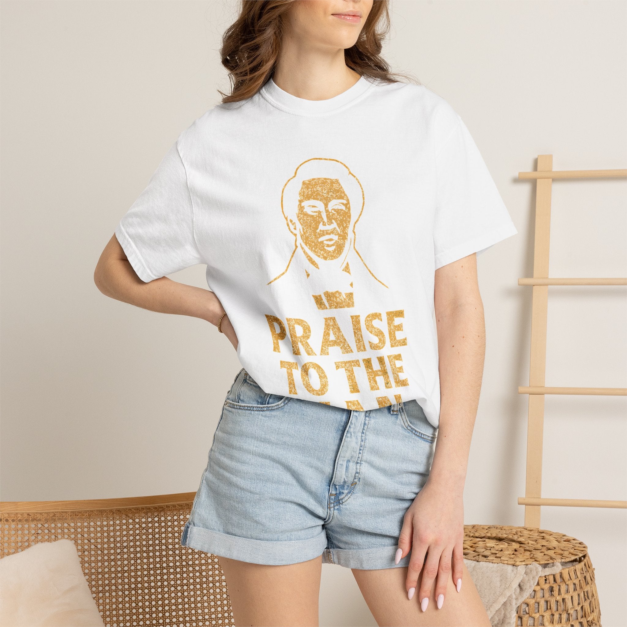 "Praise to the Man" Unisex Garment-Dyed T-shirt