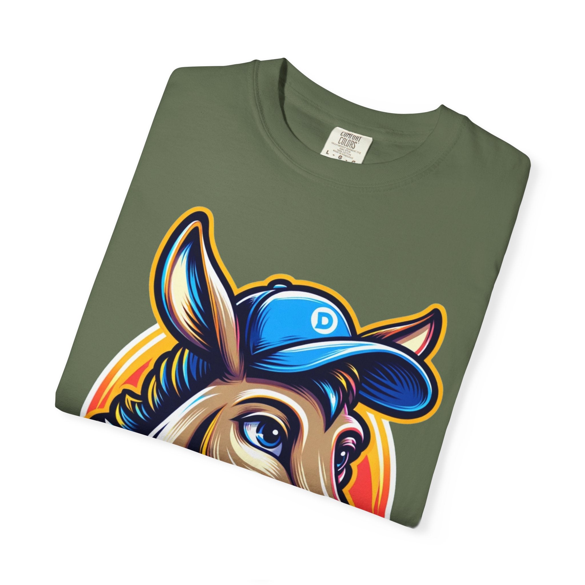 "The Party Animal (Vibrant Edition)" Unisex Garment-Dyed T-shirt