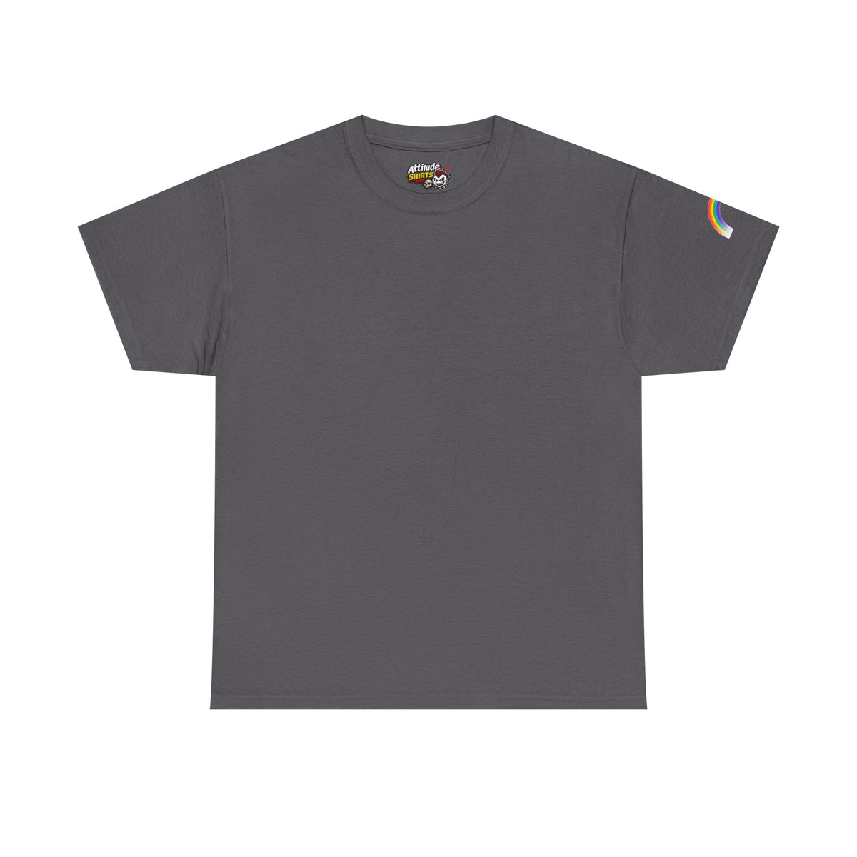 Color: Charcoal | Gay Away the Pray Premium Graphic Tee
