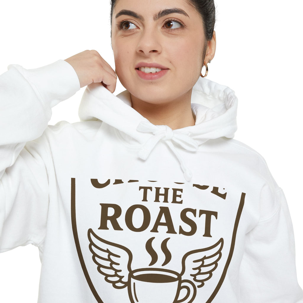 Choose the Roast - Dark as Your Soul | Garment-Dyed Hoodie — AttitudeShirts