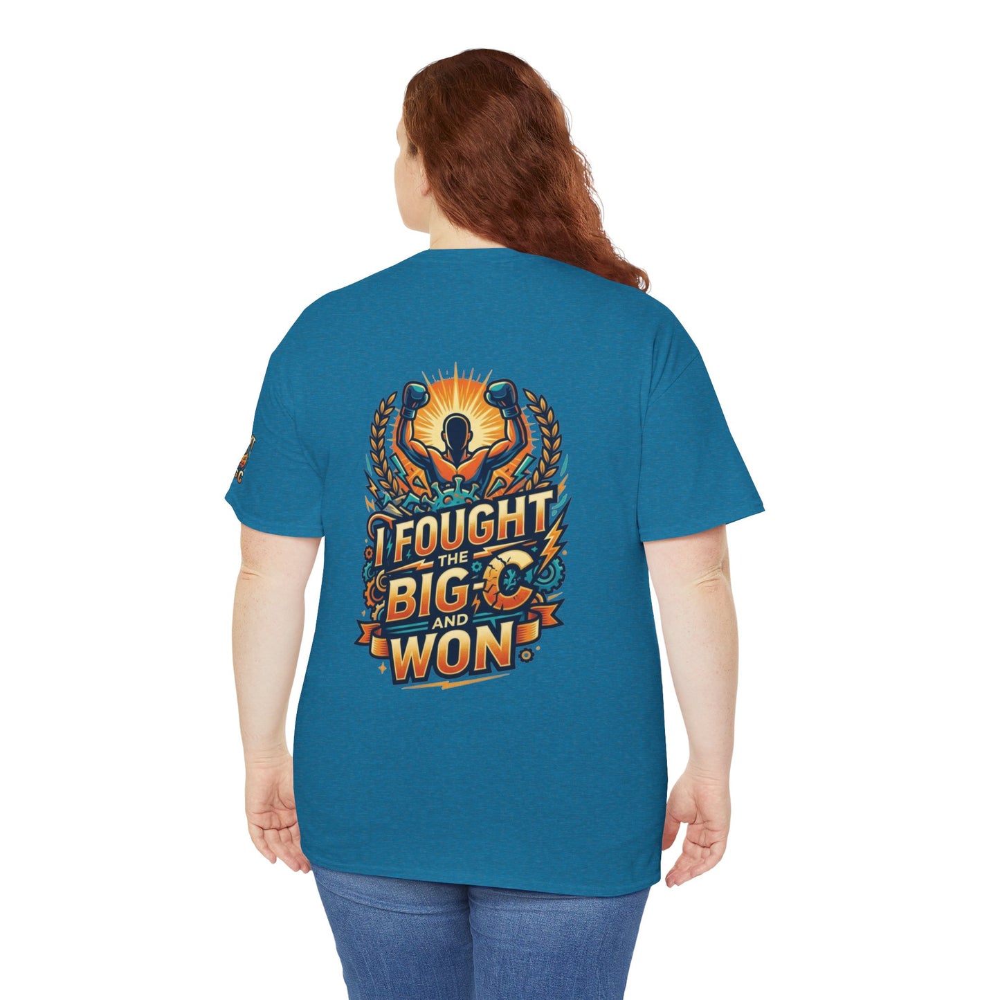 "I Fought The Big C and Won" Premium Graphic Tee