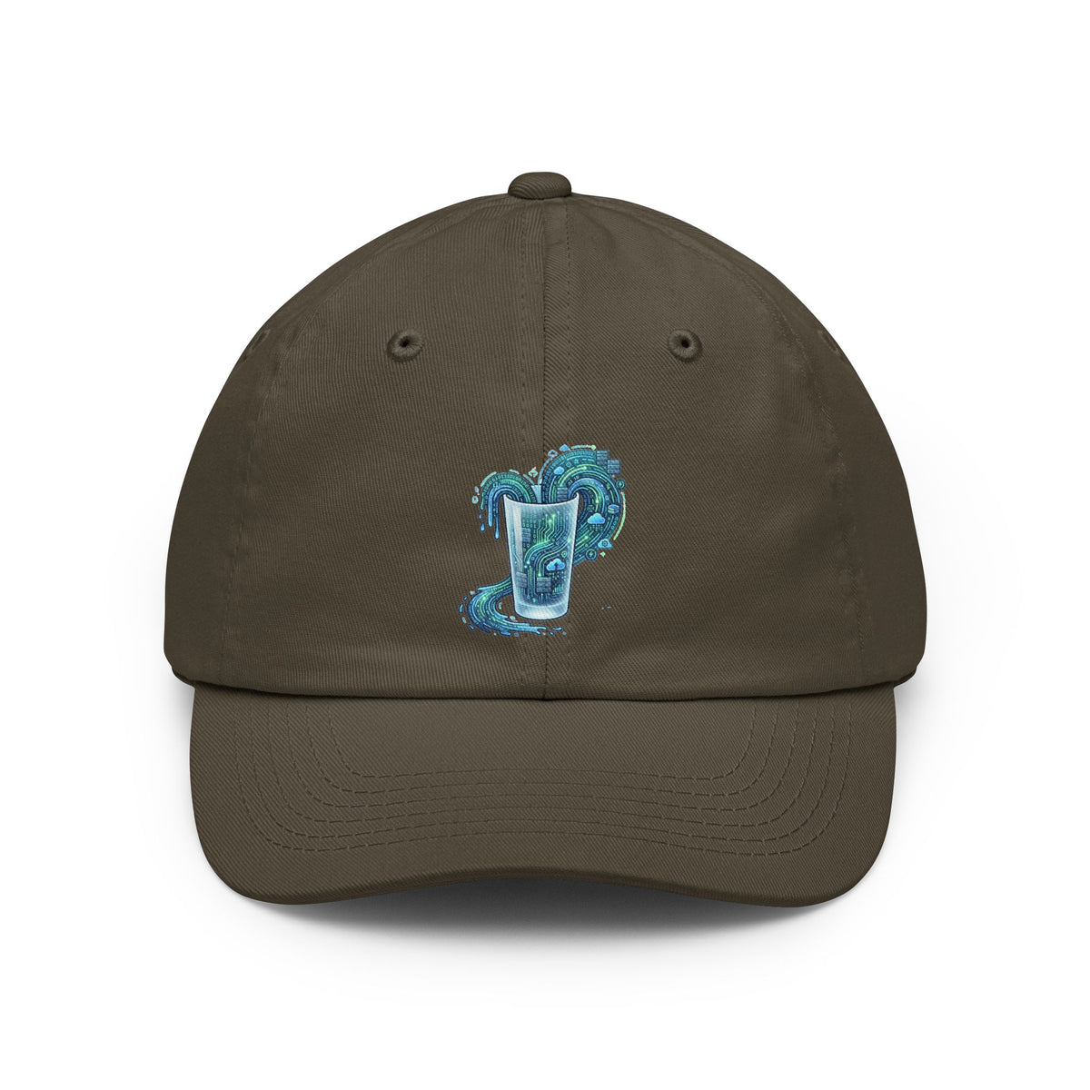 Color: Olive | Glass of Data Dad Hat