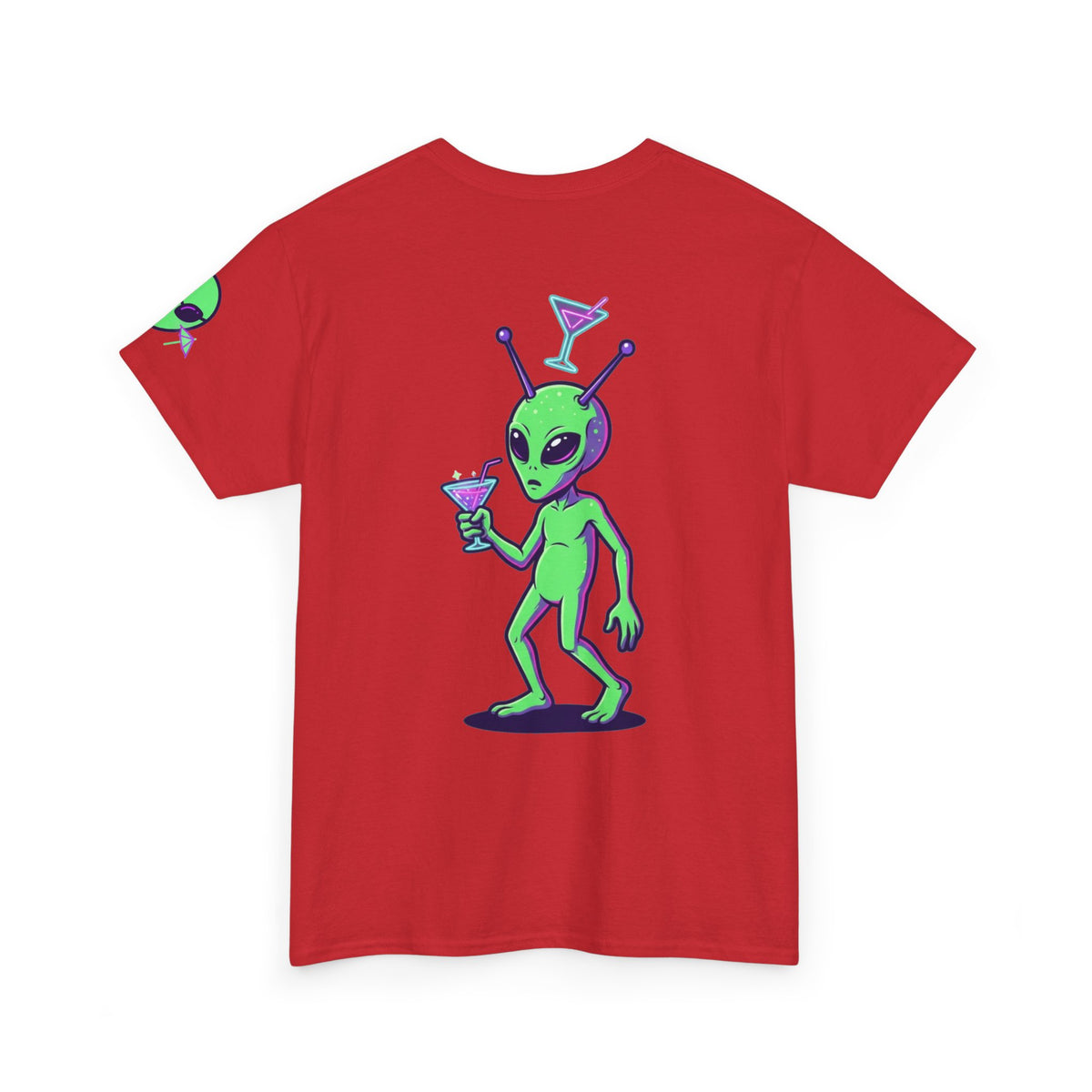 Drunk Alien Premium Graphic Tee