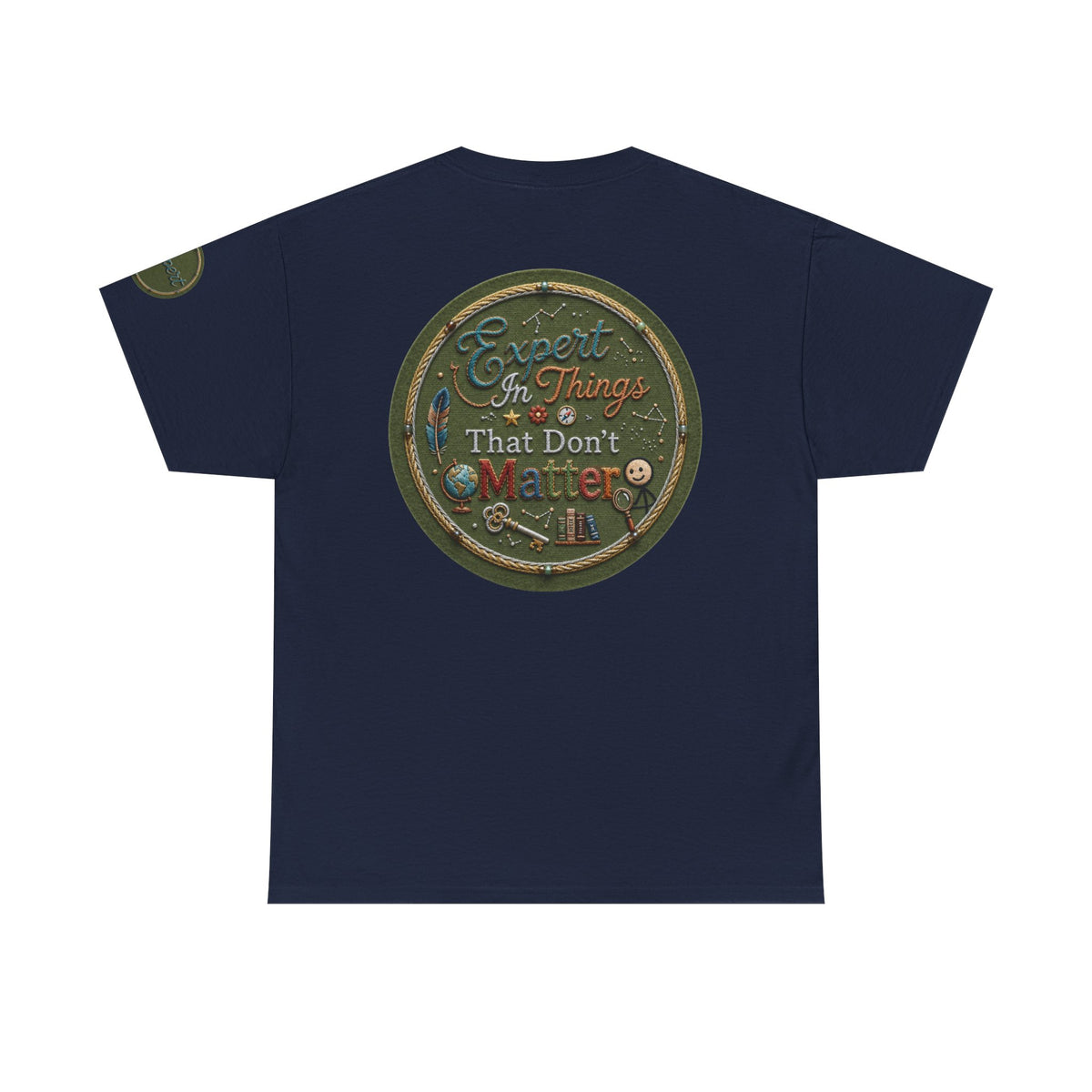 Color: Navy | Expert In Things That Don't Matter Premium Graphic Tee