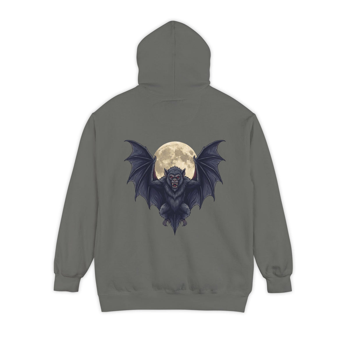 Color: Grey | Ahool (Javan Folklore) Garment-Dyed Hoodie