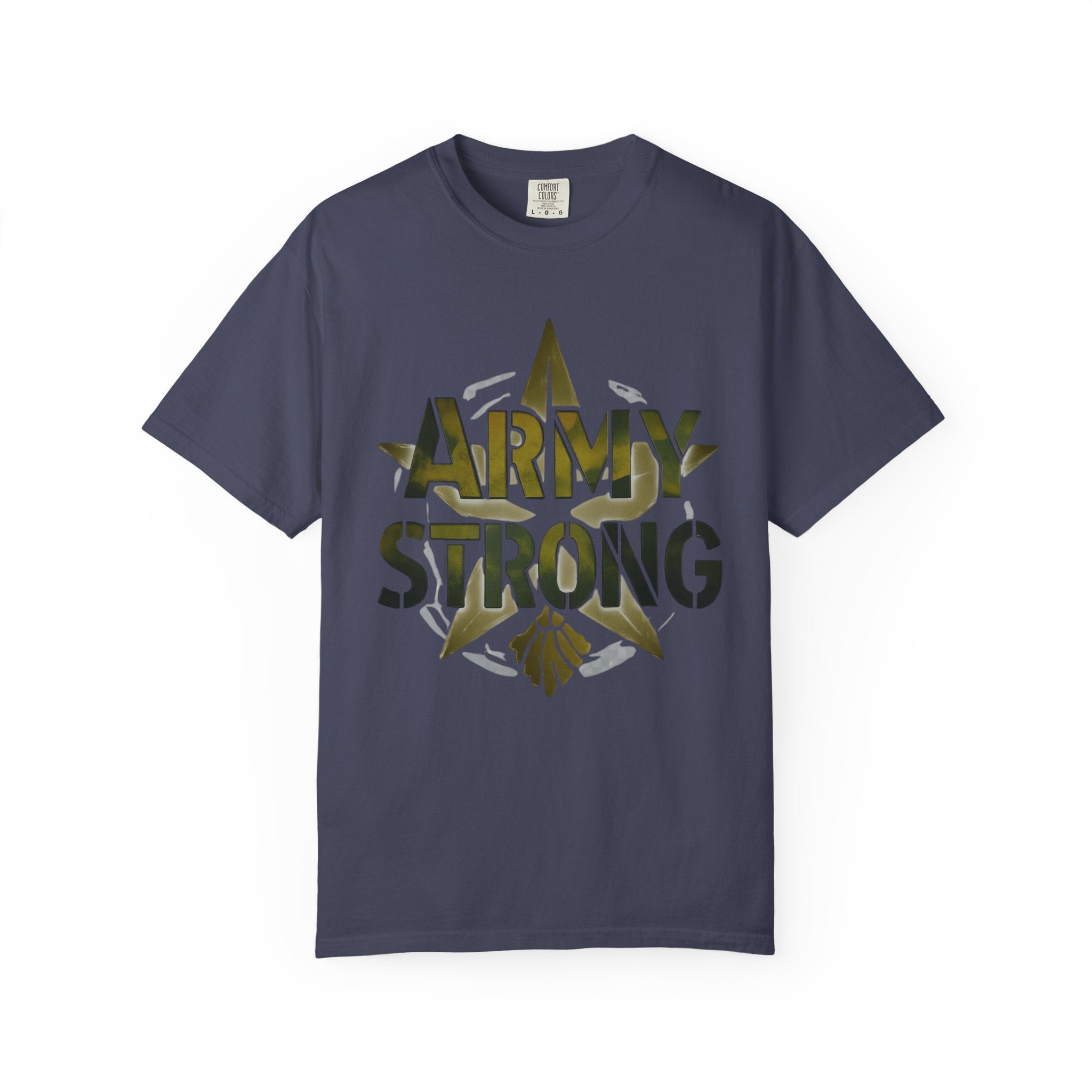 "Army Strong-2" Unisex Garment-Dyed T-shirt