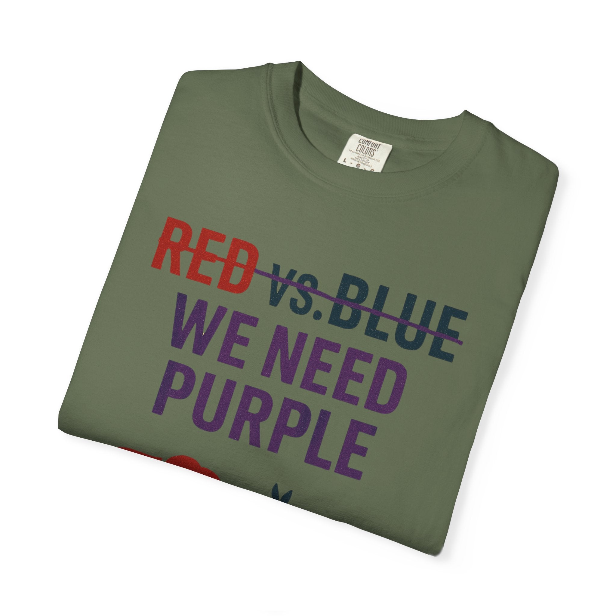 "he Lesser Evil Election" Unisex Garment-Dyed T-shirt