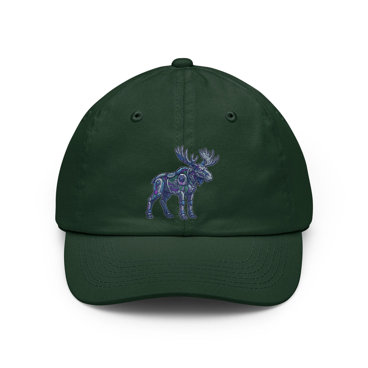 Color: Forest Green | Cyber Moose Dad Hat