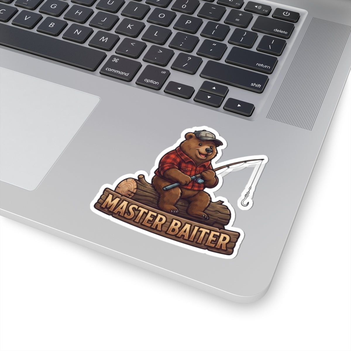 "Bear Master Baiter" Sticker — Main