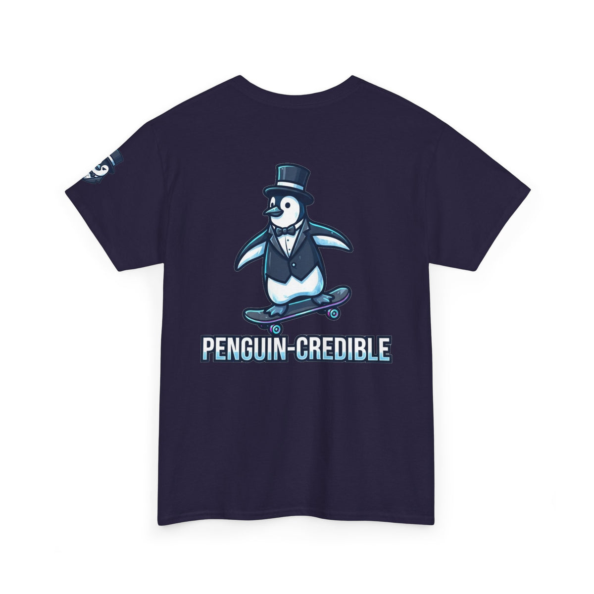 "Penguin Credible" Premium Graphic Tee