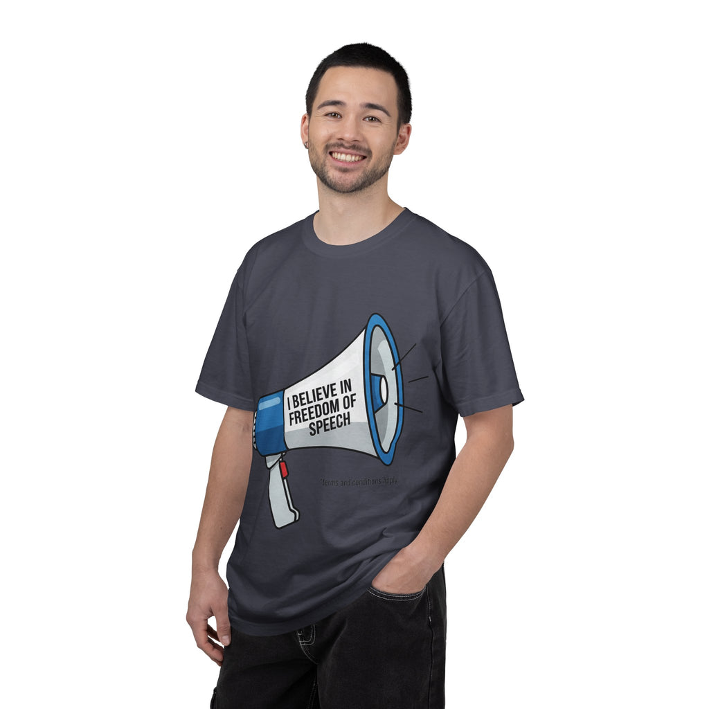 "Freedom of Speech" Unisex Garment-Dyed T-shirt