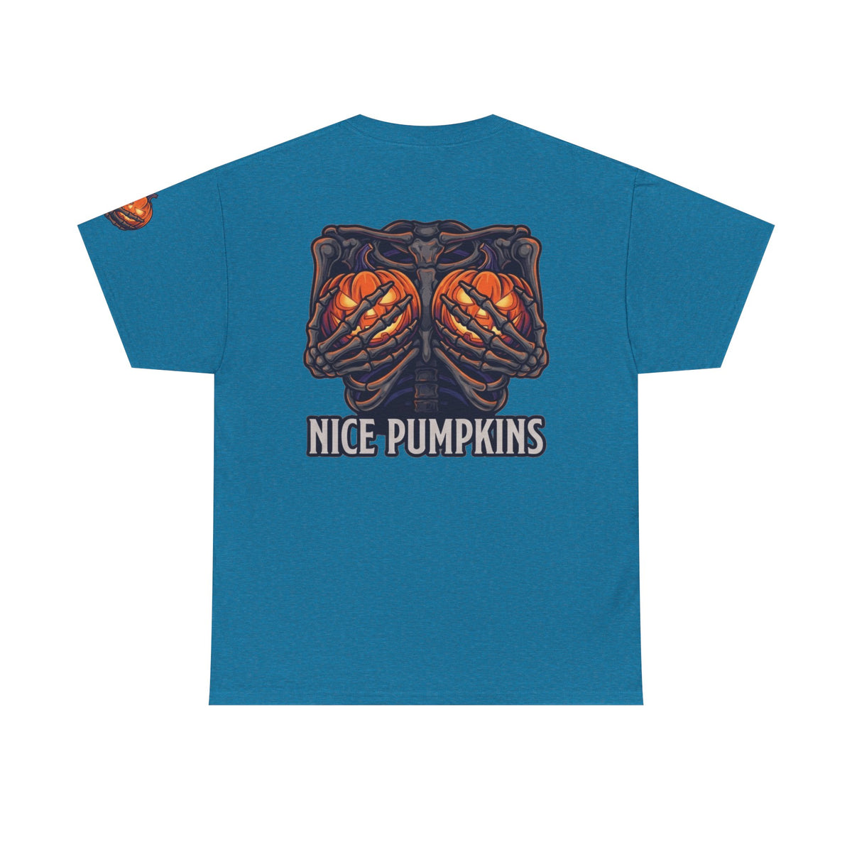Color: Antique Sapphire | Nice Pumpkins Premium Graphic Tee