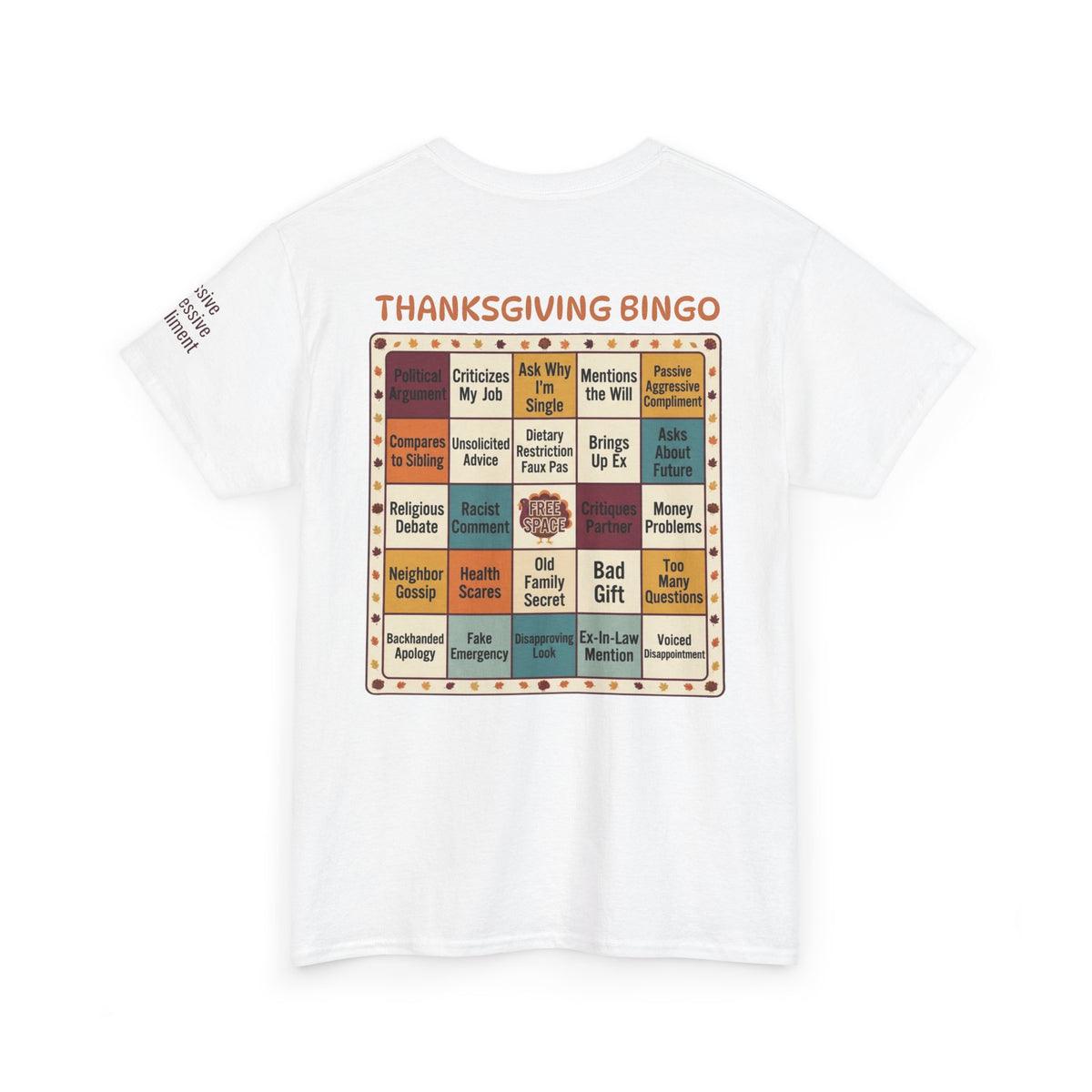 Thankgiving Bingo Premium Graphic Tee