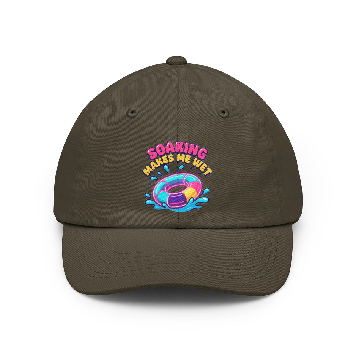 Color: Olive | Soaking Makes Me Wet Dad Hat