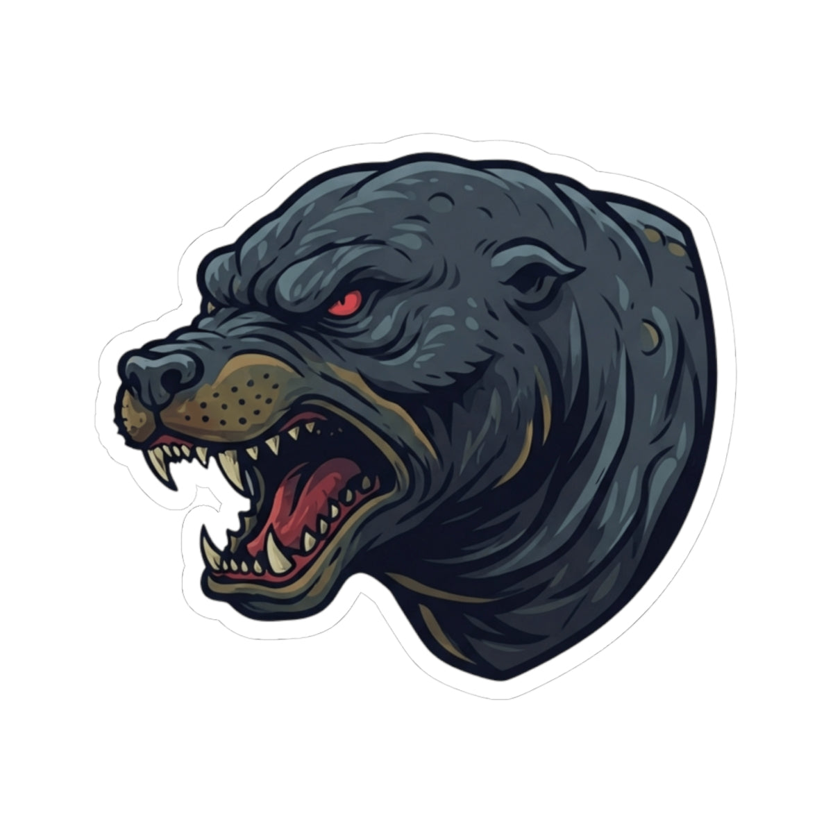 "Bunyip (Australian Aboriginal Mythology)" Sticker