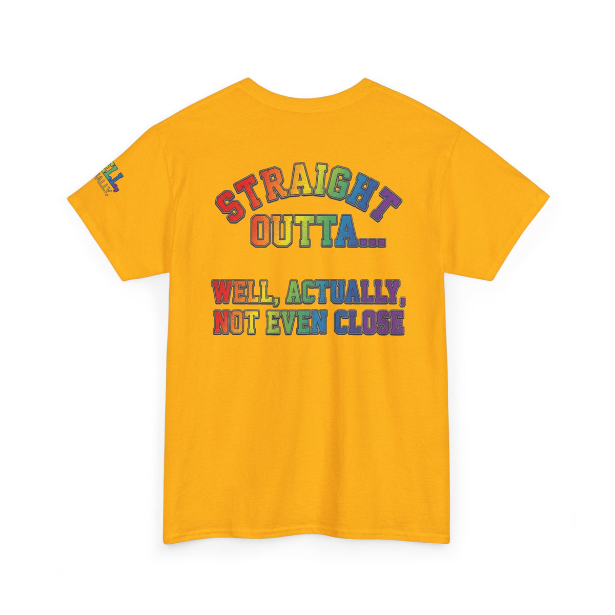Straight Outta Not Even Premium Graphic Tee