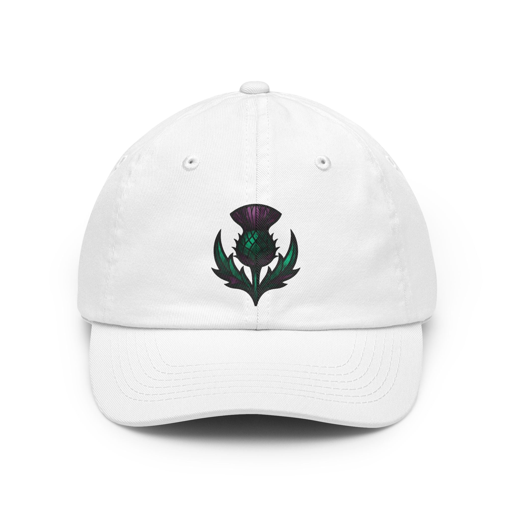 "Stained Glass Floral" Dad Hat — -C