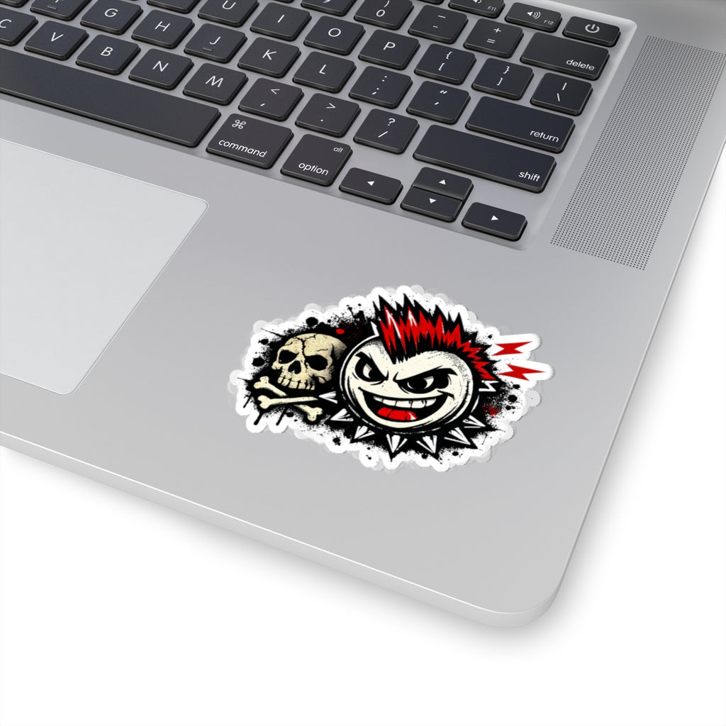 Pure Uncut Attitude | Kiss-Cut Sticker — AttitudeShirts