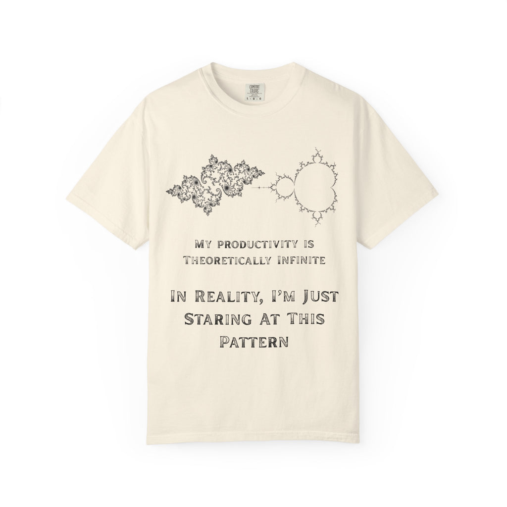 "Theoretically Infinite" Unisex Garment-Dyed Tee