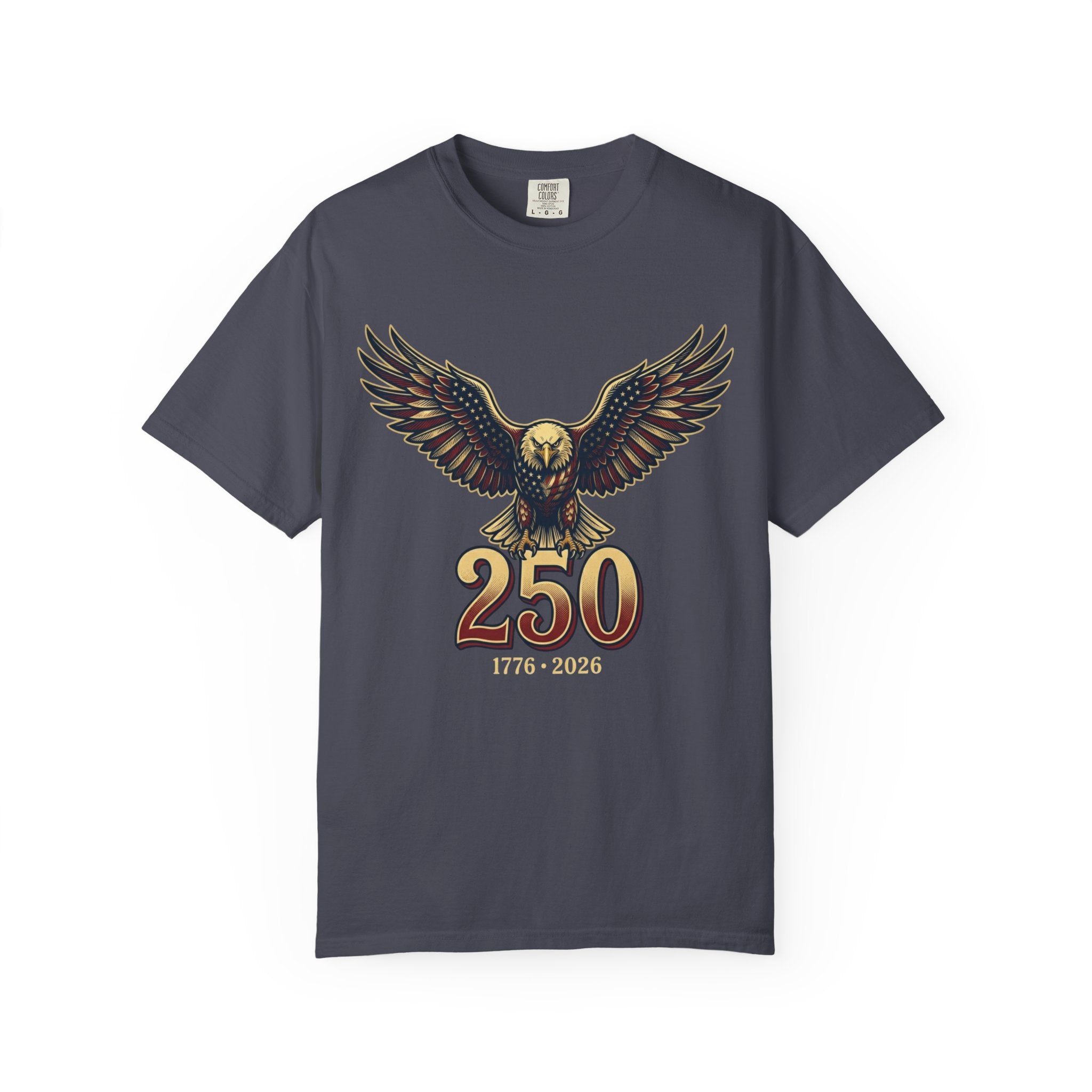 "USA Eagle 250 Years" Unisex Garment-Dyed Tee