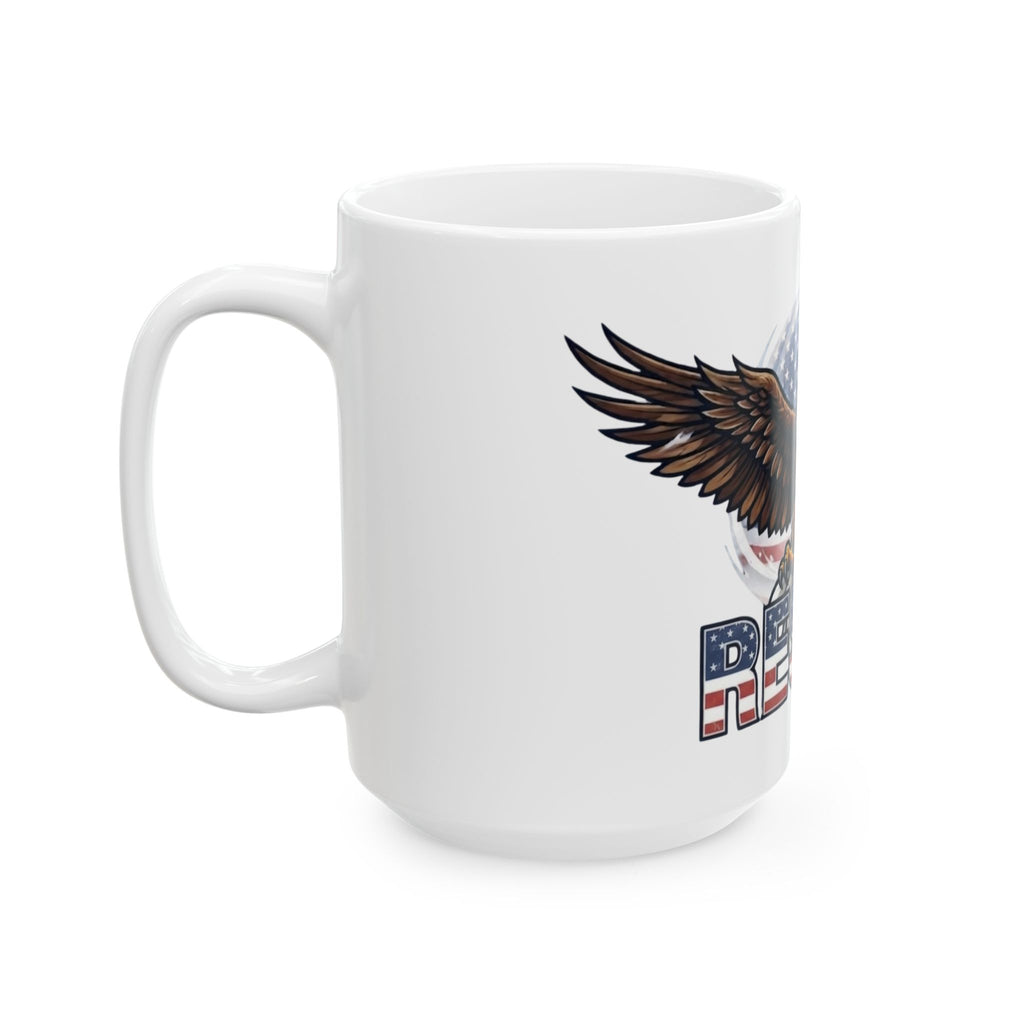 "Resist" White Ceramic Mug