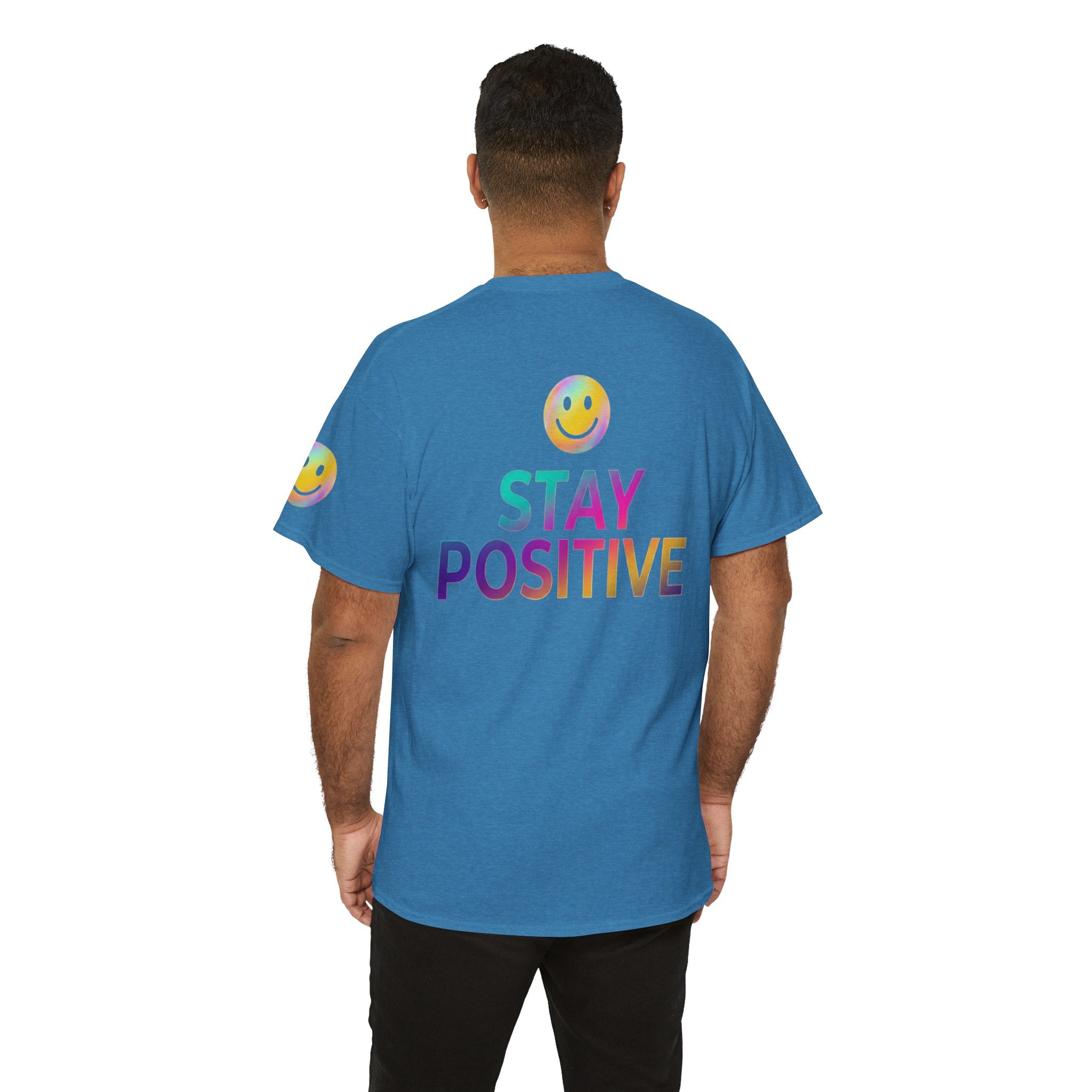 "Stay Positive" Premium Graphic Tee