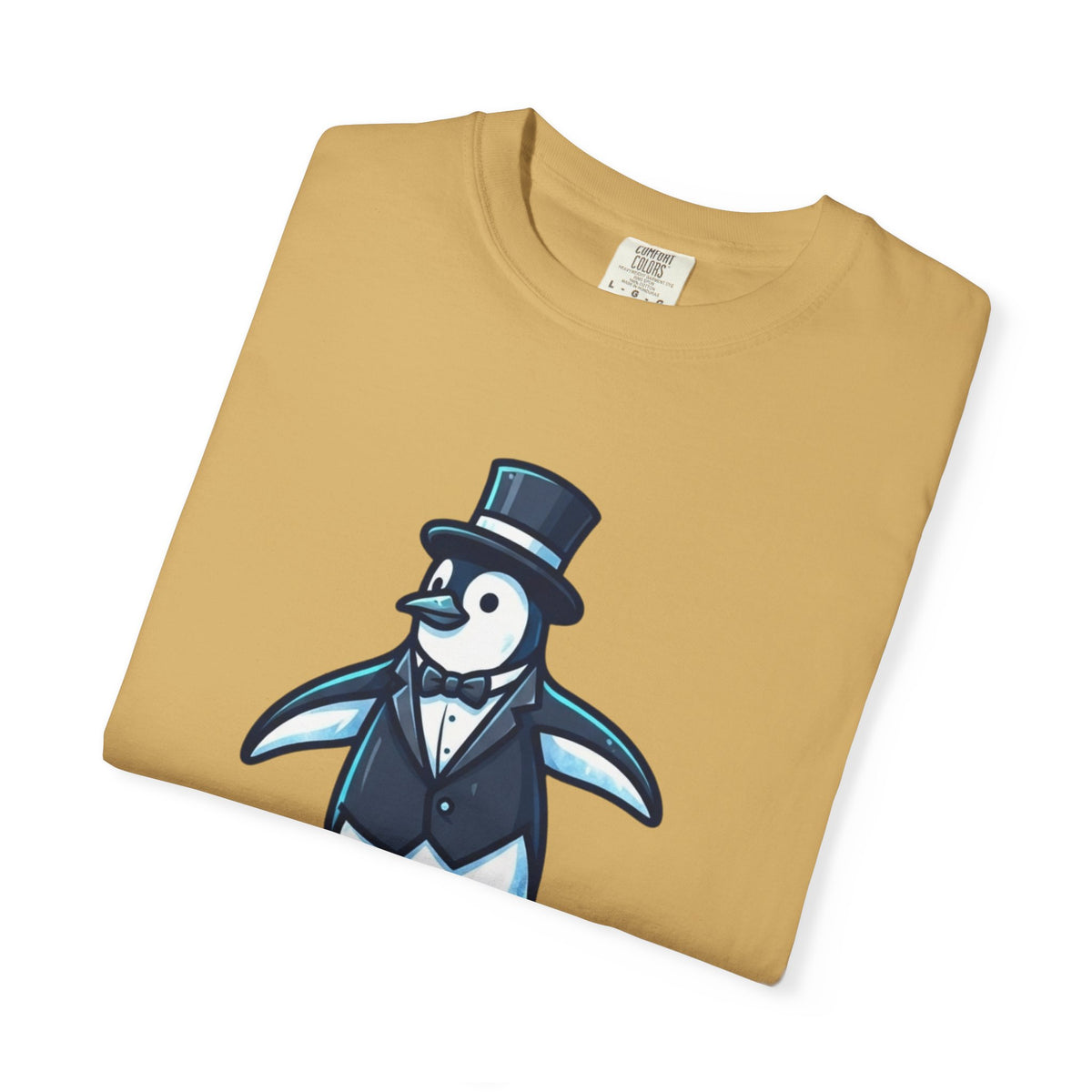 "Penguin Credible" Unisex Garment-Dyed Tee