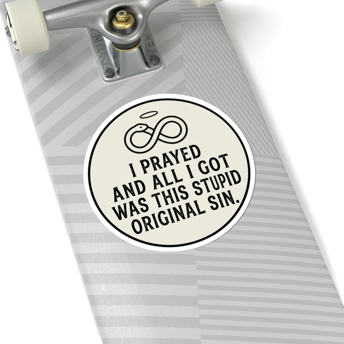 "Good Book Series Original Sin" Sticker — Main