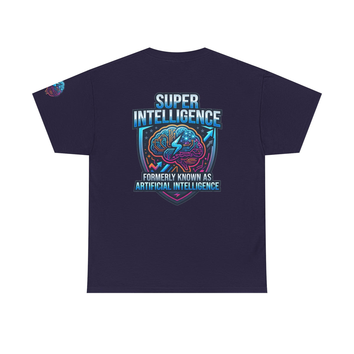 Color: Blackberry | Super Intelligence Premium Graphic Tee