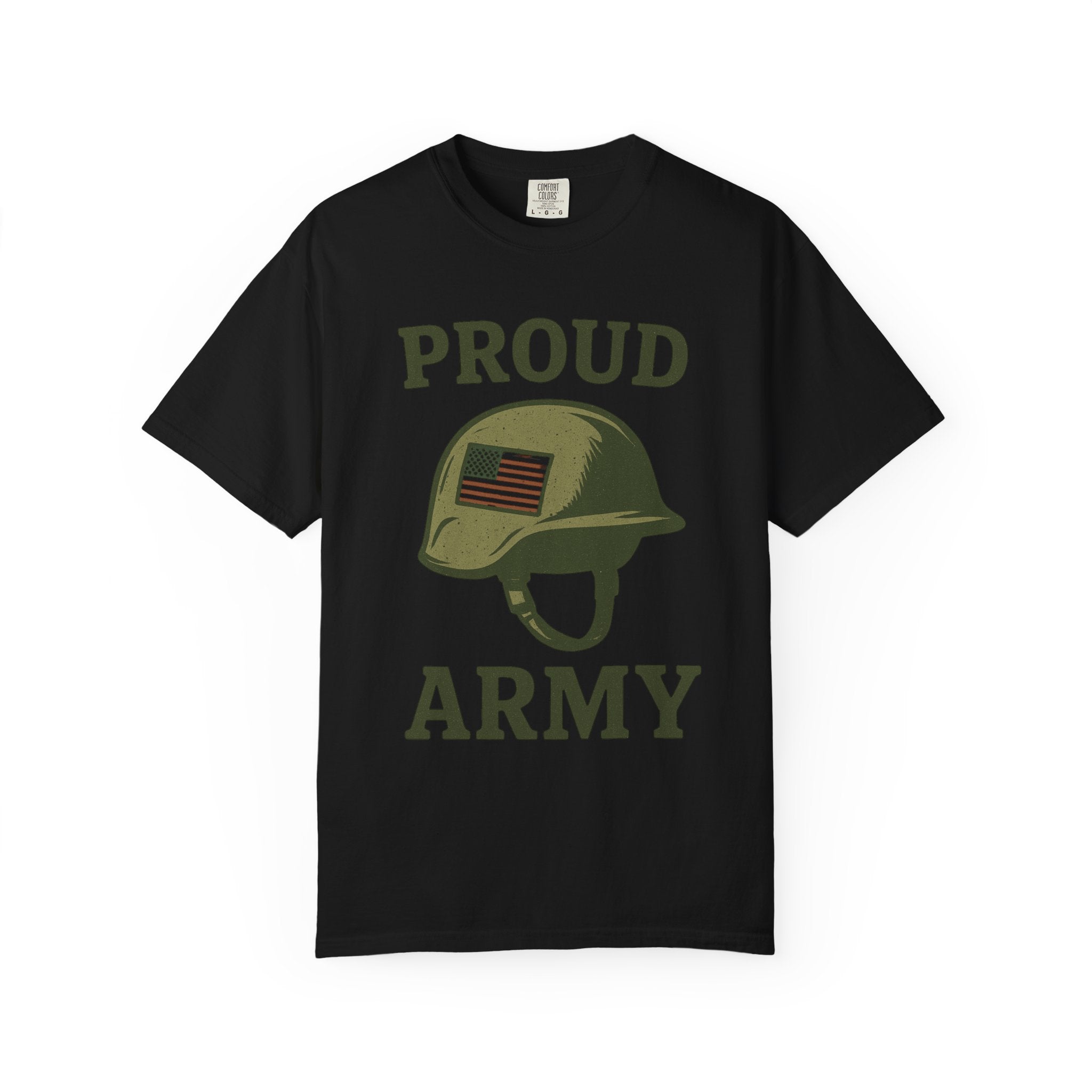 "Proud Army" Unisex Garment-Dyed T-shirt
