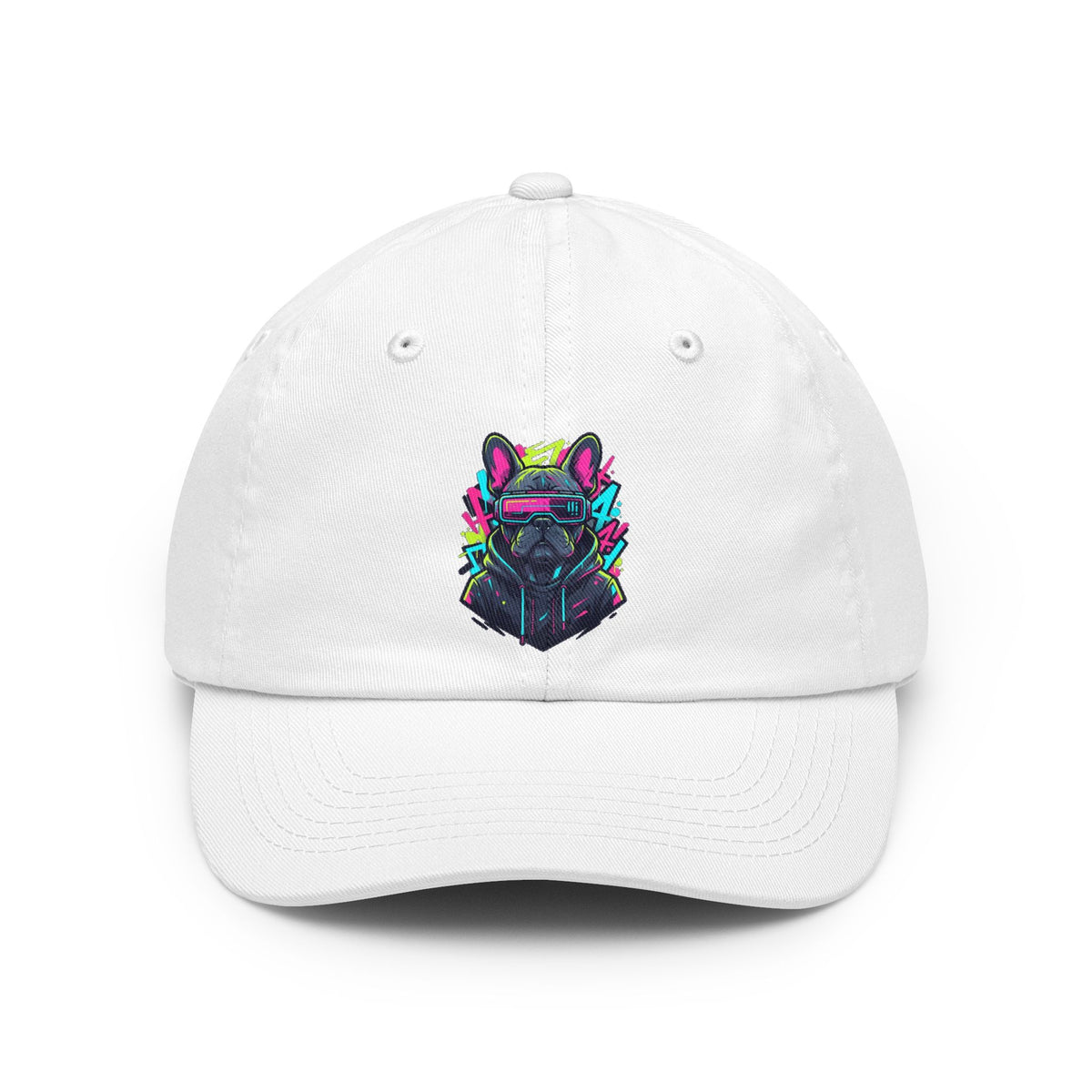 Color: White | Cool Pup Dad Hat
