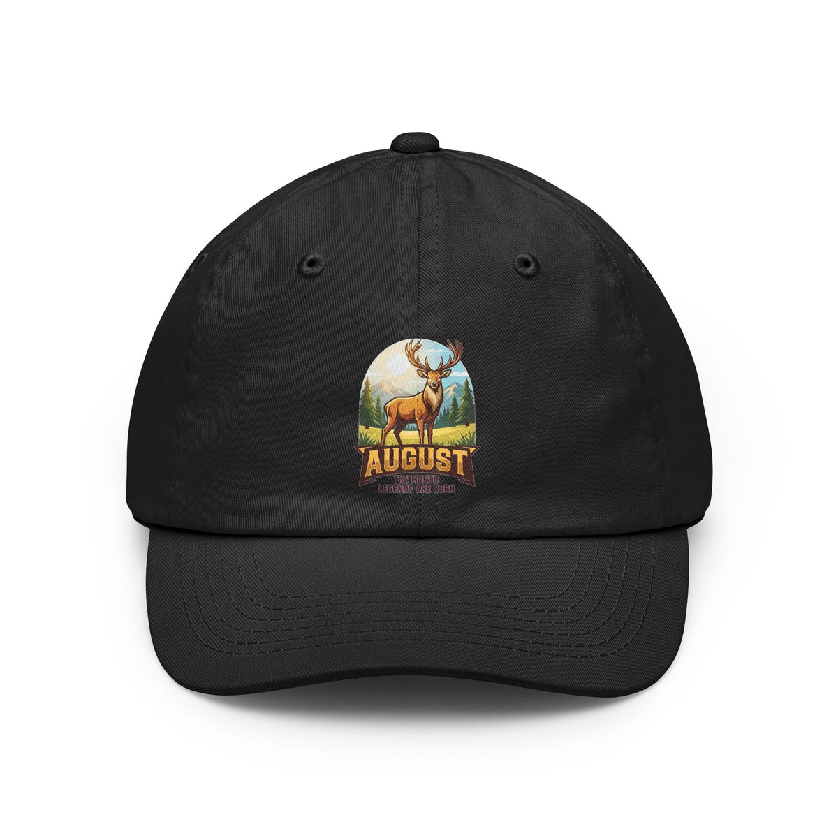 Color: Black | August Legend Dad Hat