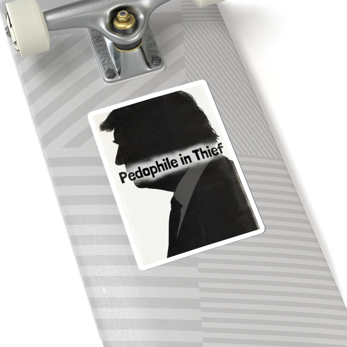 Pedo In Thief | Kiss-Cut Sticker — AttitudeShirts