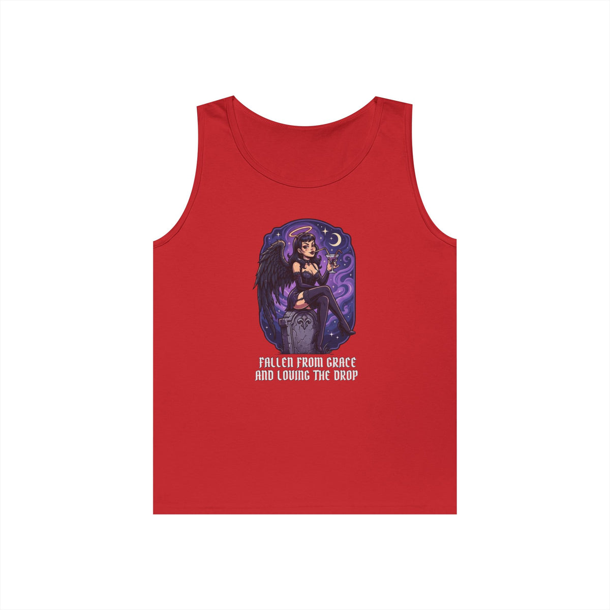 Color: Red | Fallen From Grace and Loving the Drop Tank Top