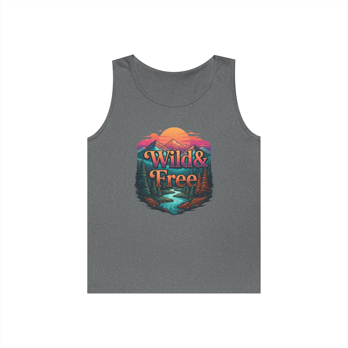 Color: Graphite Heather | Wild & Free Tank Top