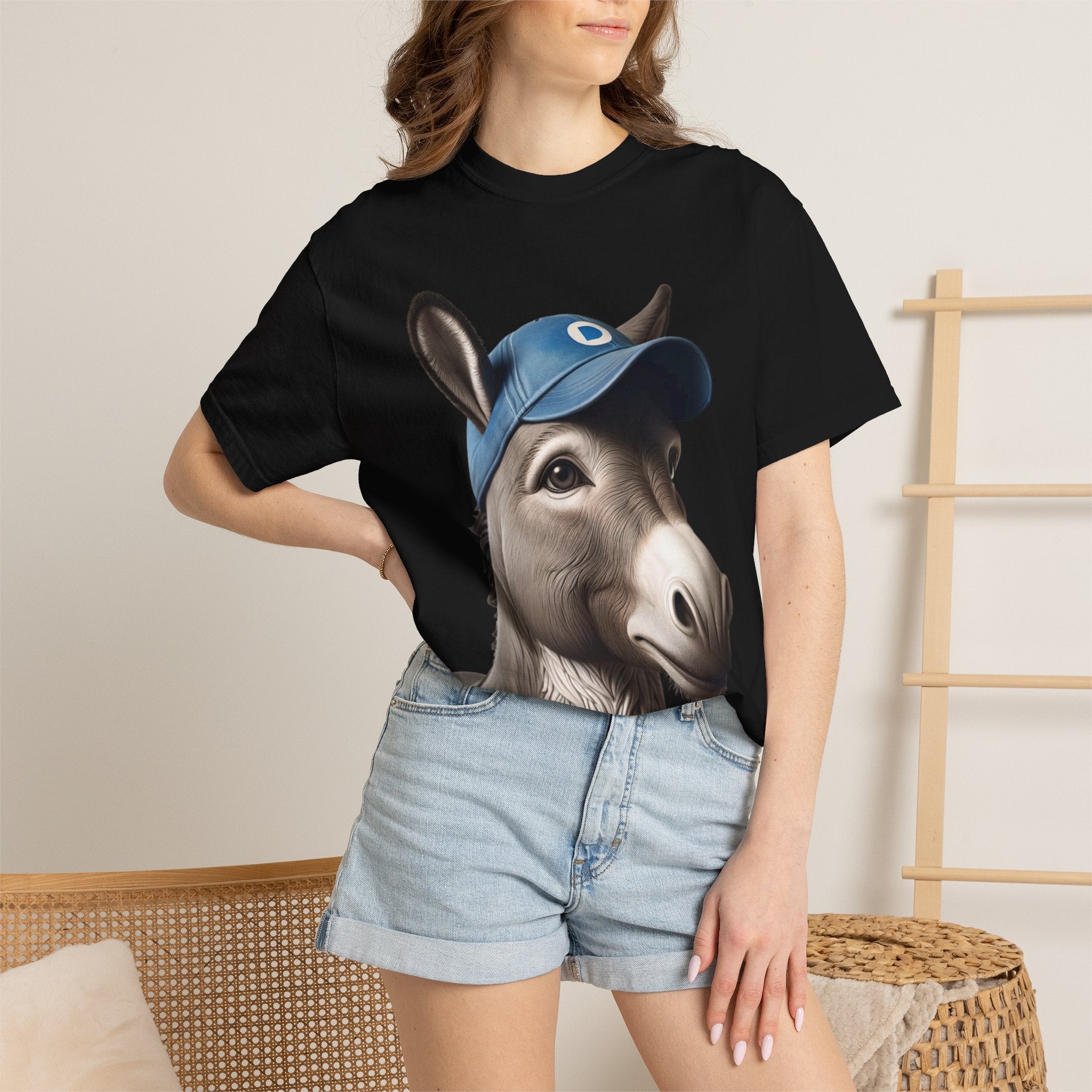 "The Party Animal (Blue Cap Edition)" Unisex Garment-Dyed T-shirt