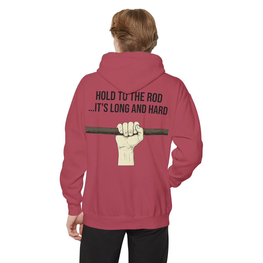 "Hold to the Rod" Garment-Dyed Hoodie