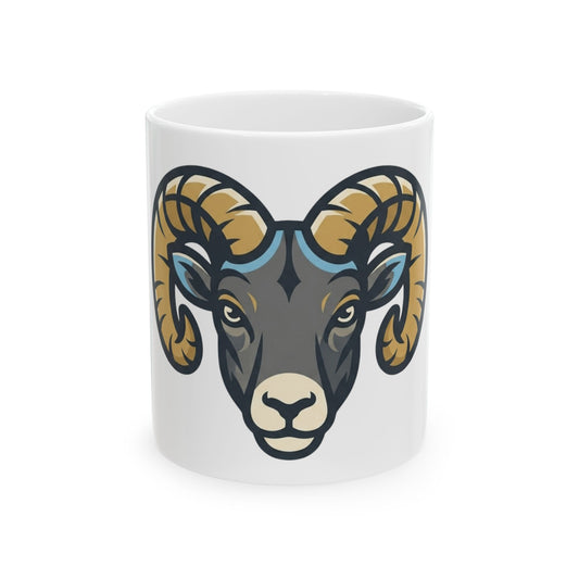 "May Legend" White Ceramic Mug — Graphic