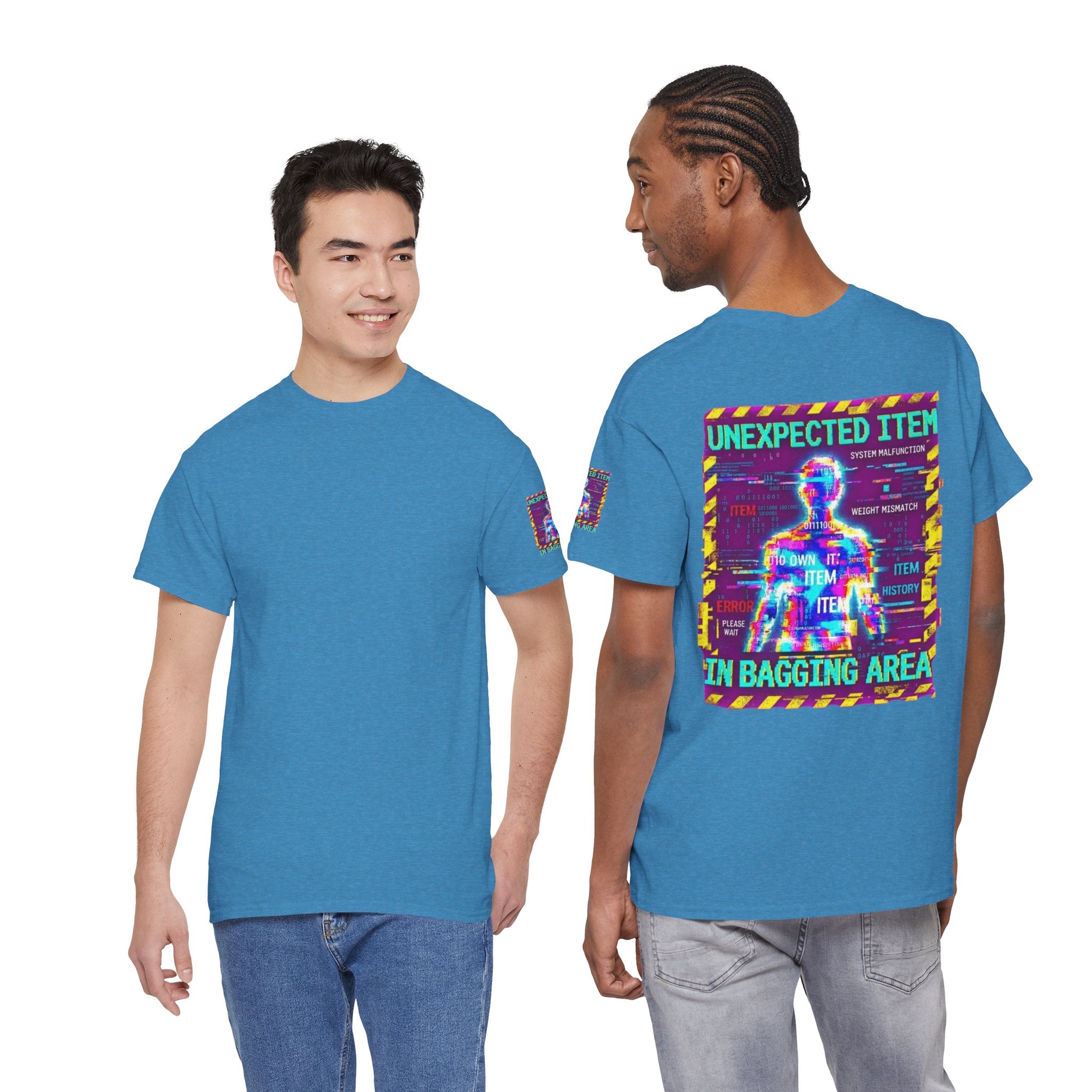 "Unexpected Item In Bagging Area" Premium Graphic Tee