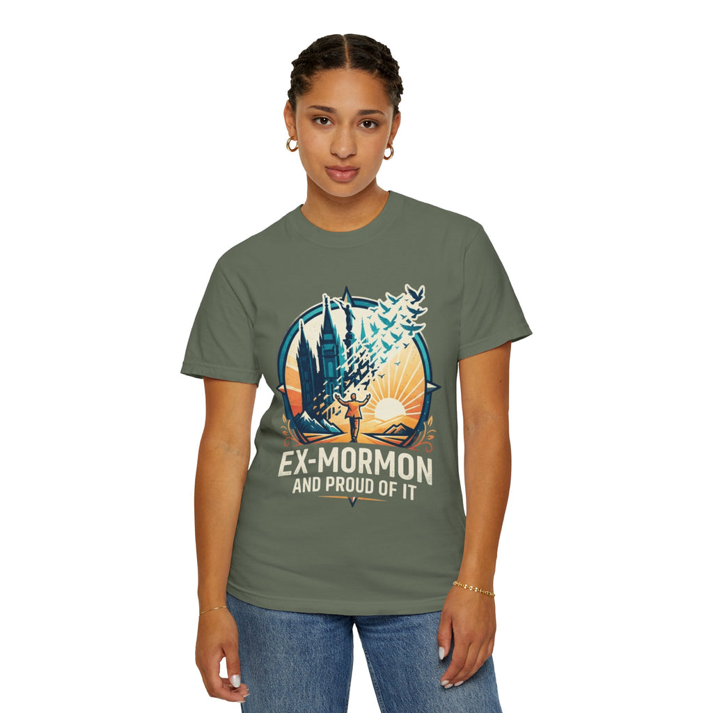 "Ex Mormon" Unisex Garment-Dyed Tee
