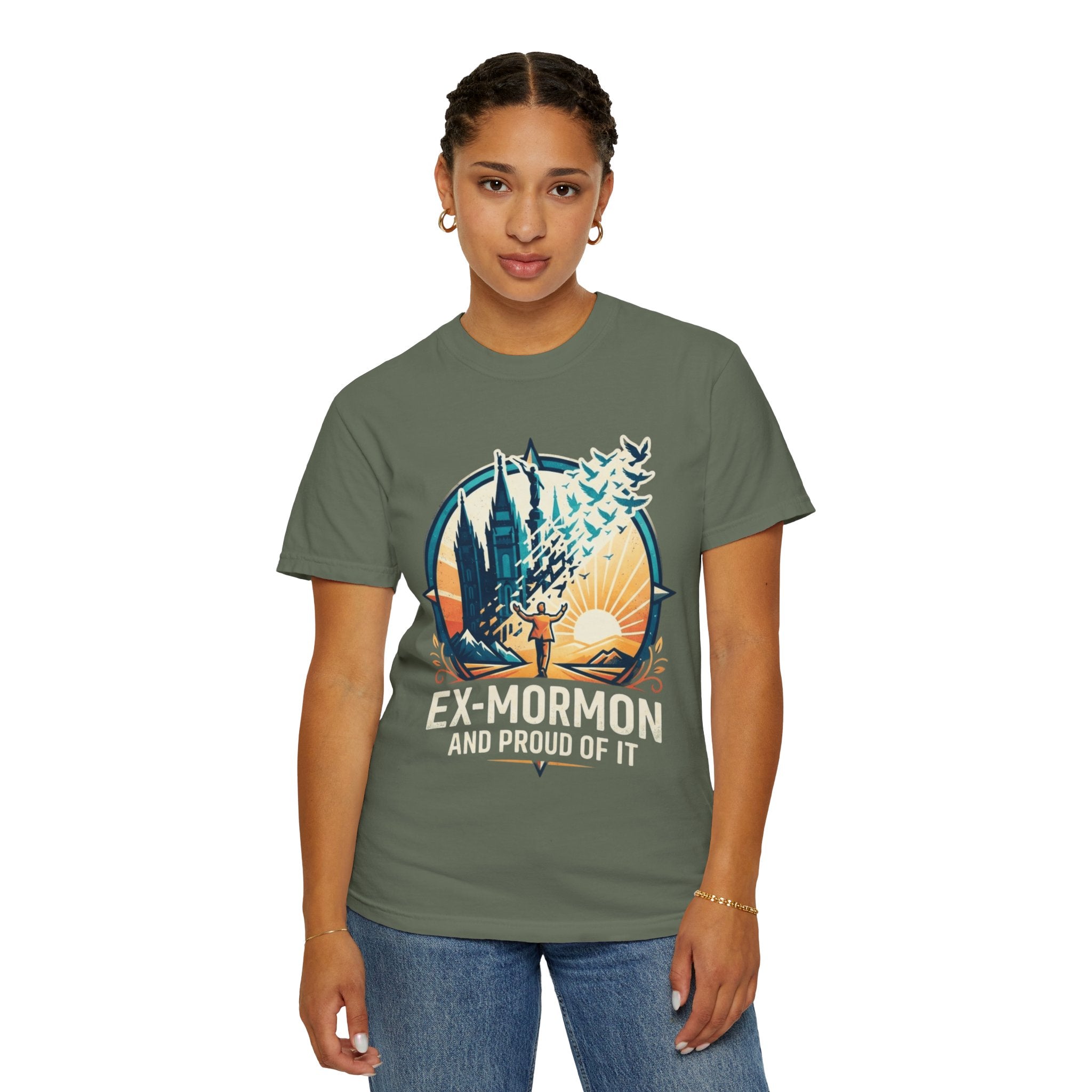 "Ex Mormon" Unisex Garment-Dyed Tee