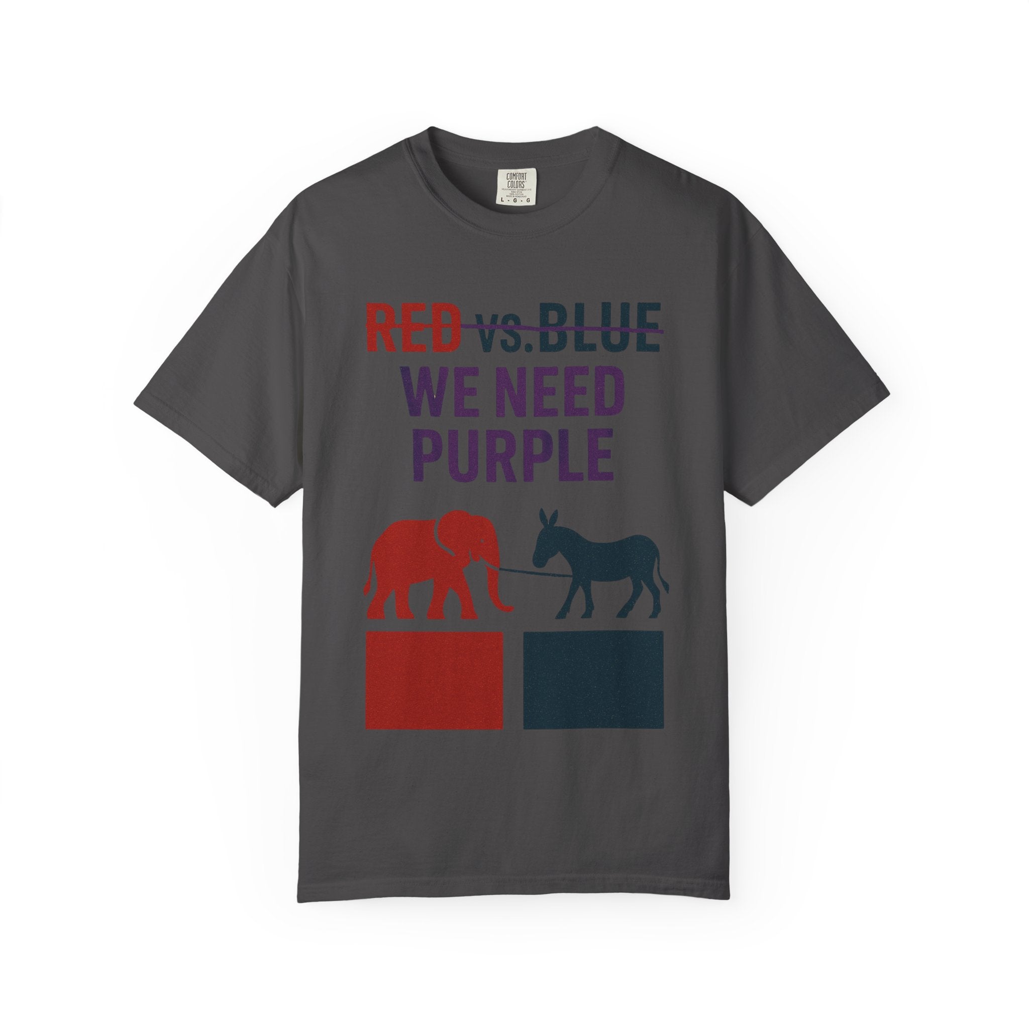 "he Lesser Evil Election" Unisex Garment-Dyed T-shirt