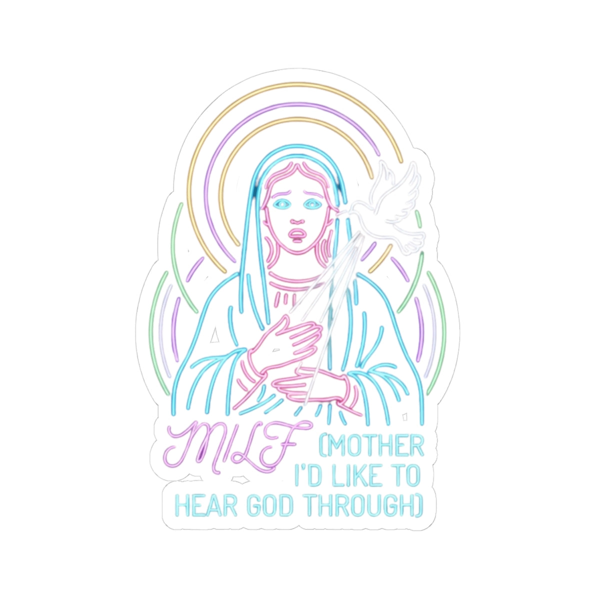 "Good Book Series MILF" Sticker — Main