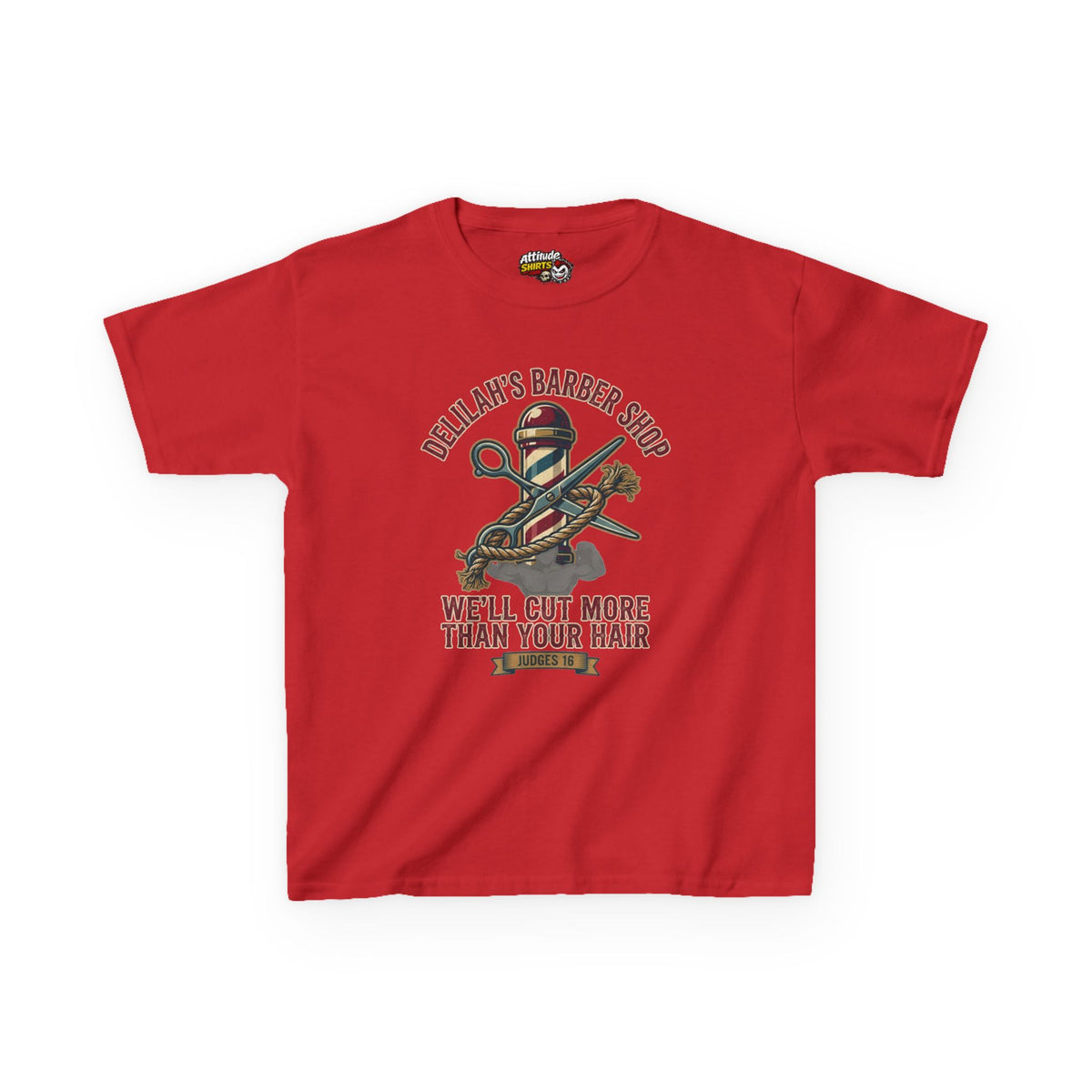 "Good Book Series Delilah's Barber Shop" Kids Tee