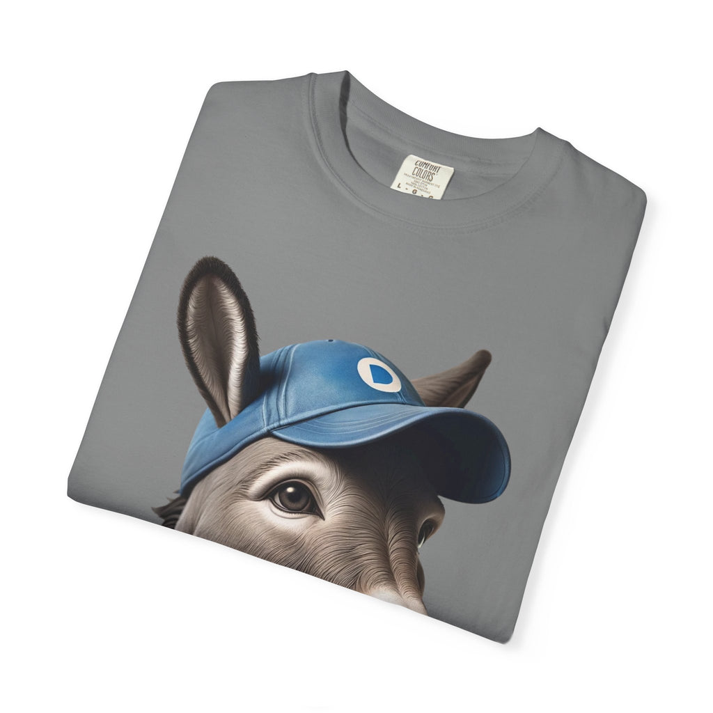 "The Party Animal (Blue Cap Edition)" Unisex Garment-Dyed T-shirt